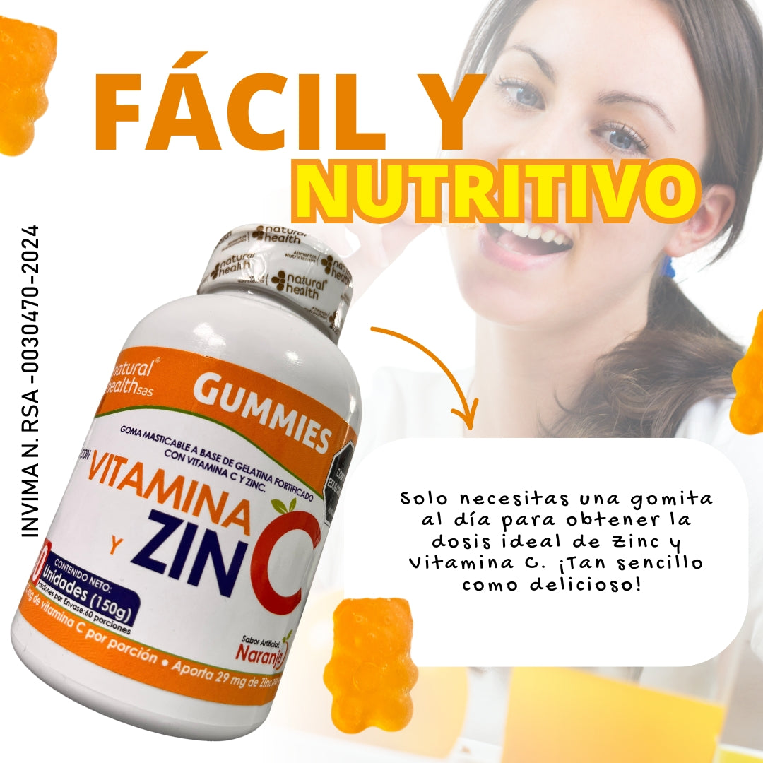 Gummies Con Vitamina C