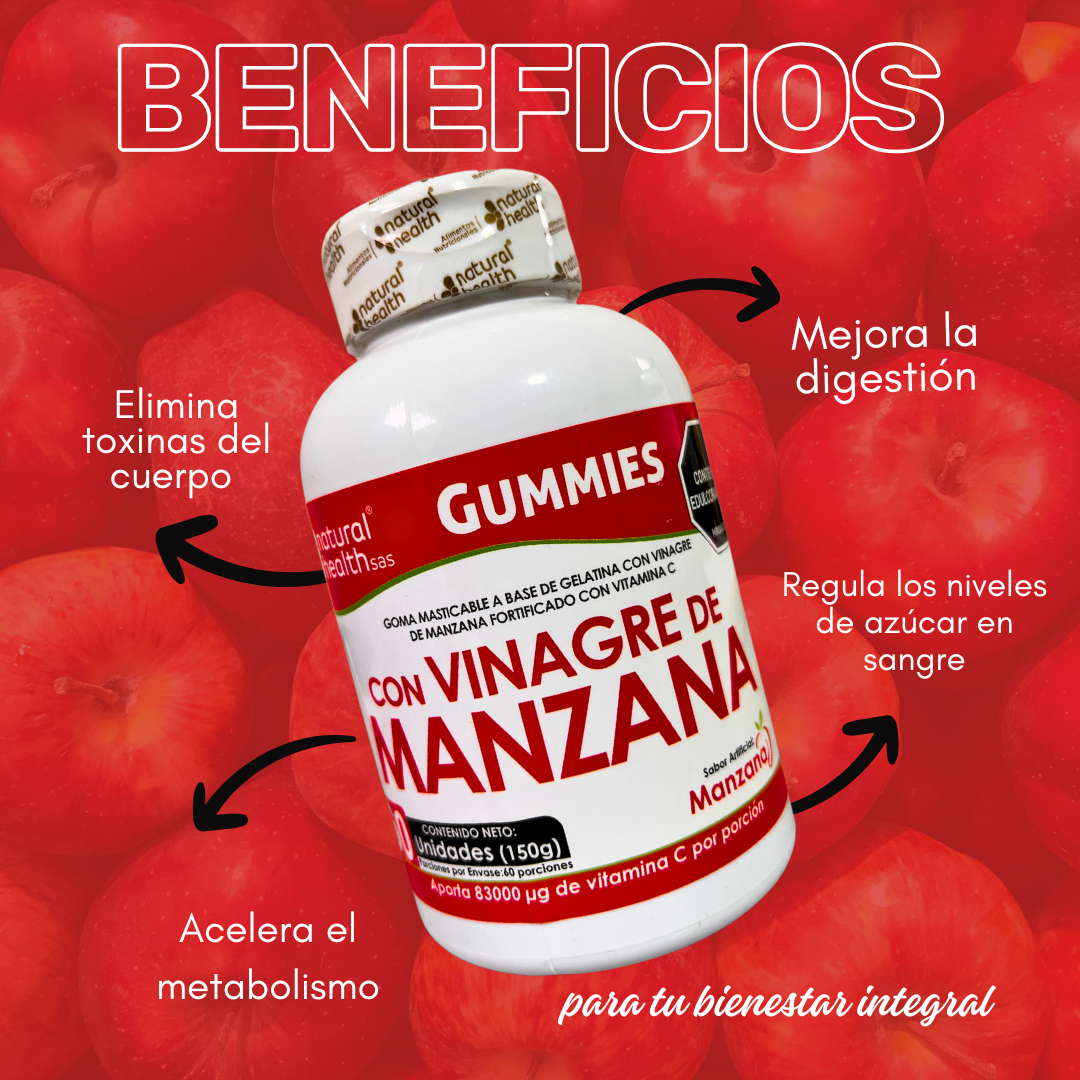 Gummies Con Vinagre De Manzana